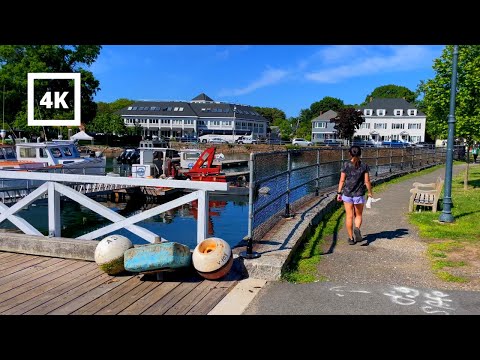 4K | Manchester-by-the-Sea | City Urban Sounds ASMR