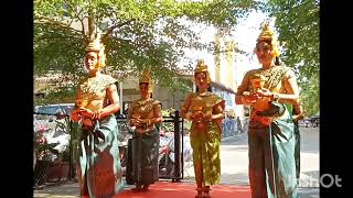 របាំបាចផ្កា _ Robam Bach Pka  #Blessing Dance before Khmer New Year #Cambodia Dance