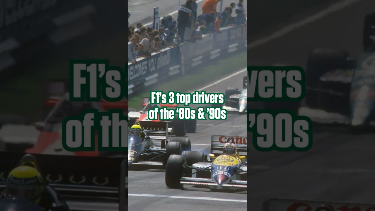 Who were the best F1 drivers that raced in the 1980s and 1990s?
