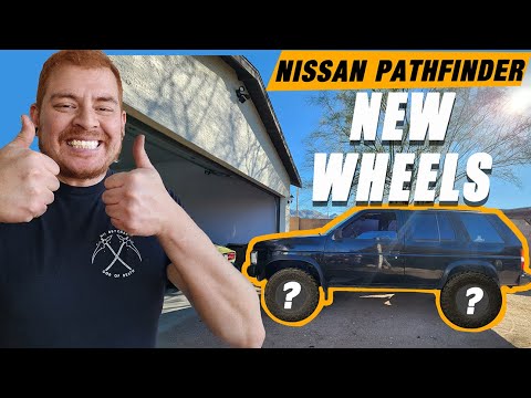 KYB SHOCKS and NEW WHEELS WD21 NISSAN PATHFINDER