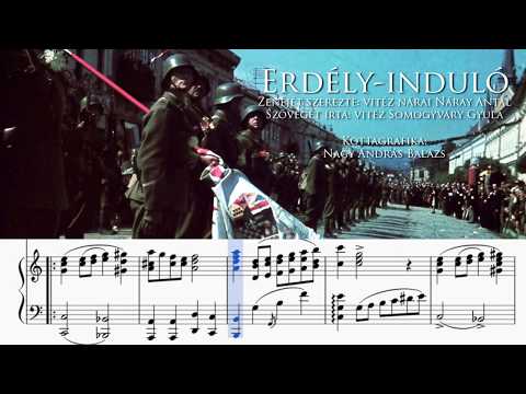 Erdély-induló  zongorára és énekhangra