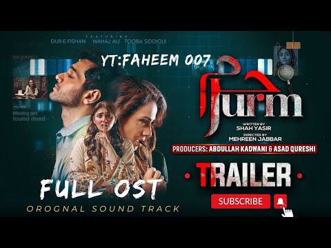 JURM |Jurm Drama OST (Official Video) |  Jurm Drama Song |Teaser | Har Pal Geo