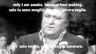 Mario Merola - Tu ca nun chiagne (English lyrics,1915)