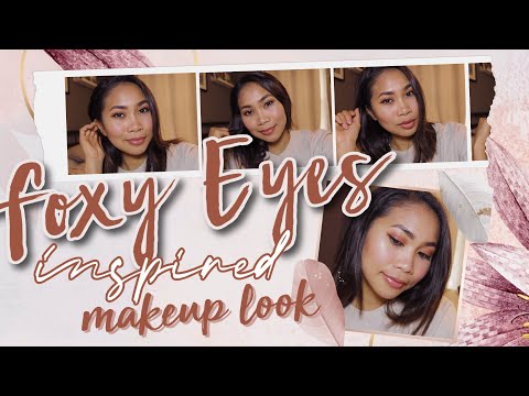 Trying out FOXY EYES makeup look | VLOG #20 | Jade Paula