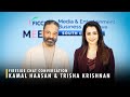 Fireside Chat Conversation Kamal Haasan Trisha Krishnan Full Video FICCI