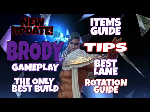 NEW UPDATE! OP BRODY GAMEPLAY - BEST BUILD AND EMBLEM | ITEMS GUIDE | Mobile Legends Bang Bang