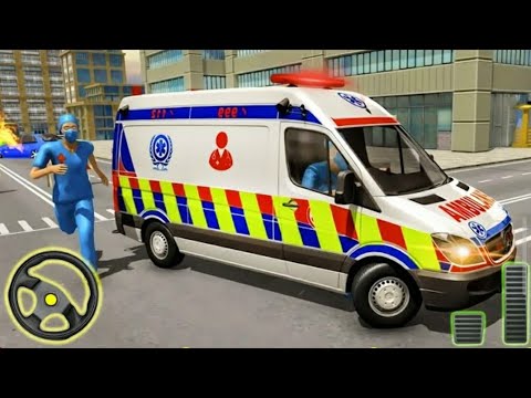 City Ambulance Emergency Rescue Simulator  2021_Android Gameplay #6