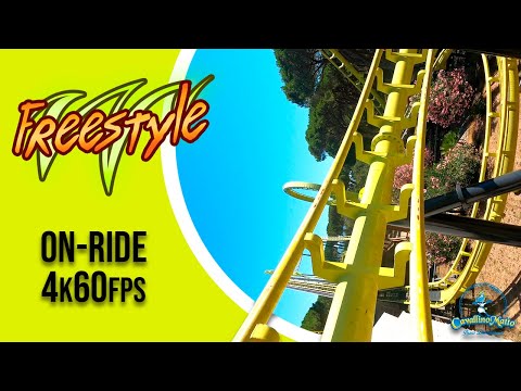 Freestyle | On-Ride POV Front/Back - 4k60fps | TOGO Standing Coaster | Cavallino Matto