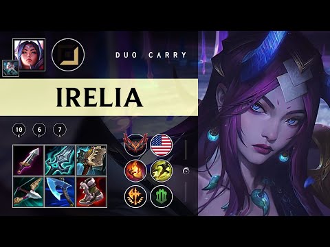 Irelia ADC vs Ezreal - NA Grandmaster Patch 25.22