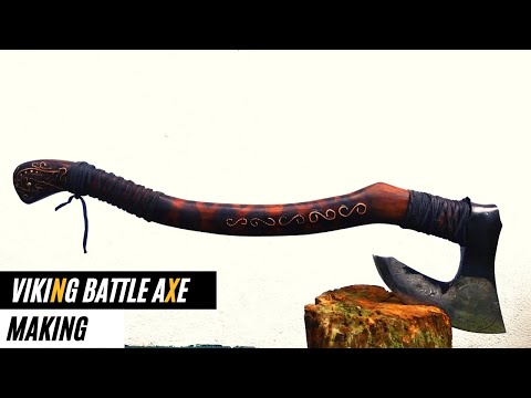 How to make a Viking battle Axe