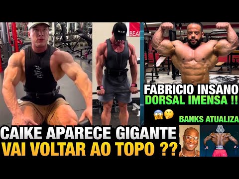 CAIKE APARECE COM SHAPE GIGANTE - DORSAL INSANA DO FABRICIO MOREIRA + ERIN BANKS, TOGURO E MAIS