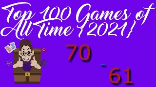 Top 100 Games of All Time (2021} 70 - 61