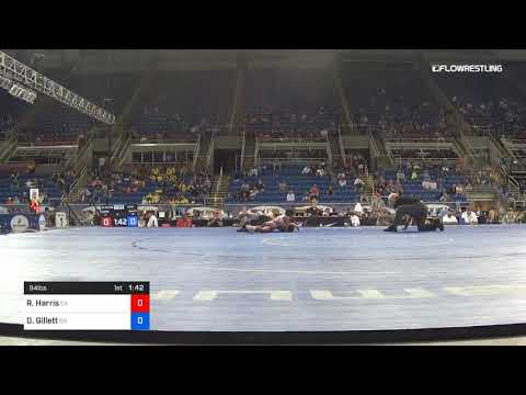 94 Lbs Semis Ray Ray Harris California Vs Dj Gillett Oregon