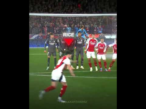 Declan Rice Freekick Today 💀💀💀 Comment "EDIT" For Free AE Presets