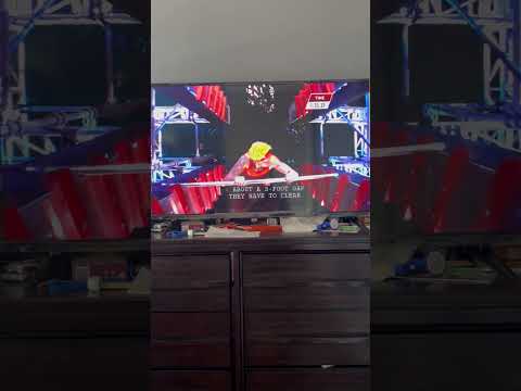 Jamie Rahn at the Las Vegas National Finals Stage 2 American Ninja Warrior 2013