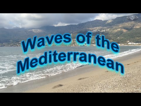 Ocean Sound - Wave Lapping - Mediterranean Sea - Plakias Beach - Crete - Greece