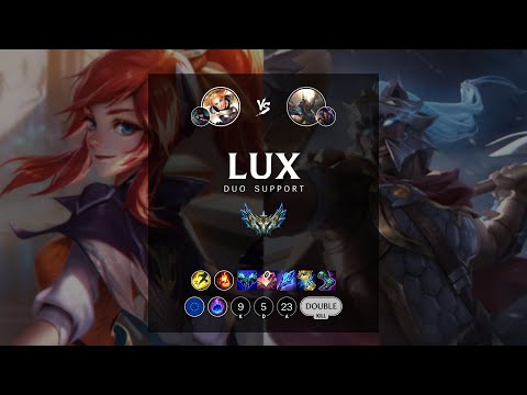 Lux Support vs Pantheon - EUW Challenger Patch 12.17