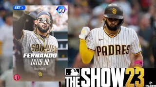 【MLB THE SHOW 23】＃16 Charismaタティスとランク&パック開封します