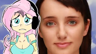 Fluttershy plays Cleverbot Evie 🍉 | SHE KNOWS EVERYTHING.