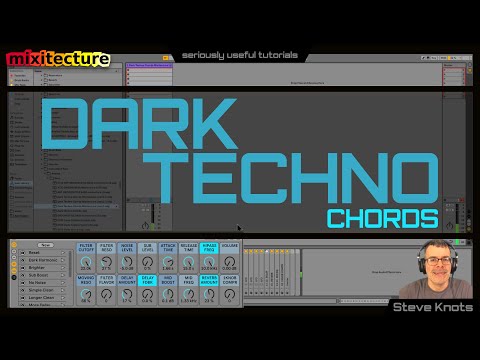 How To Make Dark Techno Chords with Ableton Live