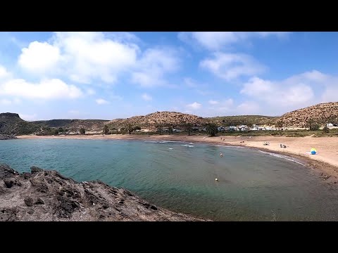 Tour 2022 - Reisemobilstellplatz Schlangenbucht Playa de Percheles  in Canada de Gallego (Spanien)