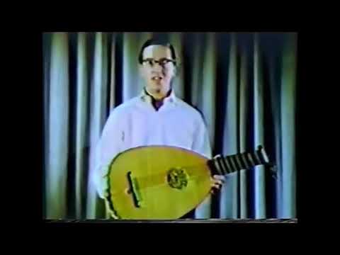 John Williams Aged 22 (?)  Educational Film From 1963-ish Playing Guitar & Lute