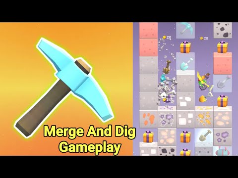 Merge and Dig Game Gameplay - YouTube
