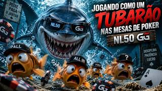 Jogando como um tubarão nas mesas de poker!