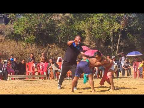 chesezu wrestling Meet 2023 /Groub A, final match. Anuzo  vs thujove