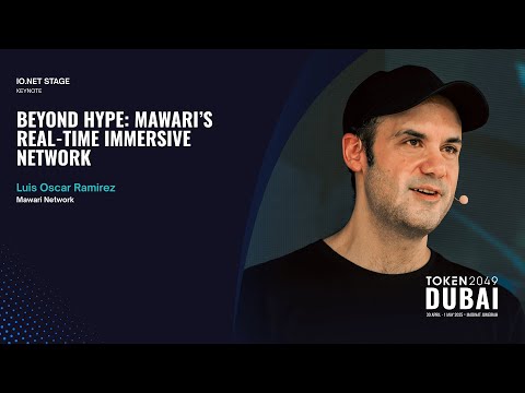 Beyond Hype: Mawari’s Real-Time Immersive Network - TOKEN2049 Dubai 2025
