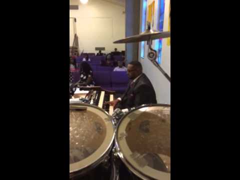 Charles Caldwell on organ/ Lydia Erves: singer