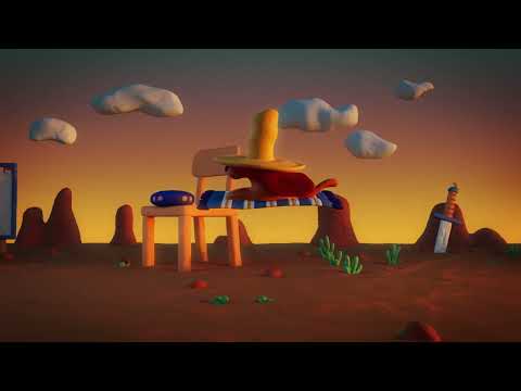 Slaw & the Dim Probs dog (3D animation)