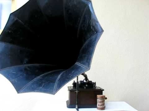 Roll On Thou Dark Blue Ocean 1055 Allyn Edison Cylinder Record