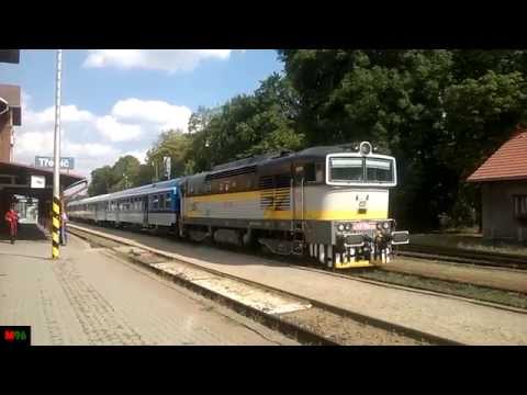 ČD 754.018 - Os 4834 - Třebíč - 4.8.2015 [test mobilu]