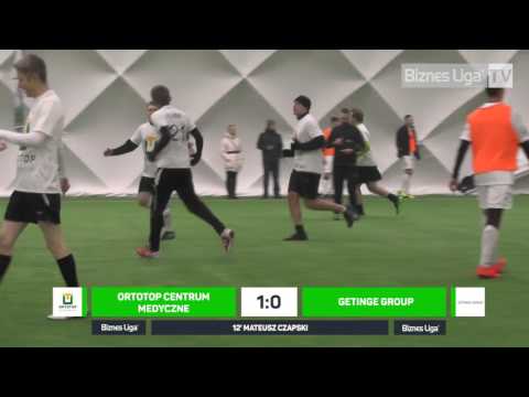 11.01.2017 III Liga D - Ortotop Centrum Medyczne vs. Getinge Group