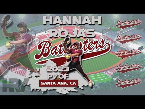 2023 Hannah Rojas Pitcher and Outfield Softball Skills Video -  Batbusters Alvarez