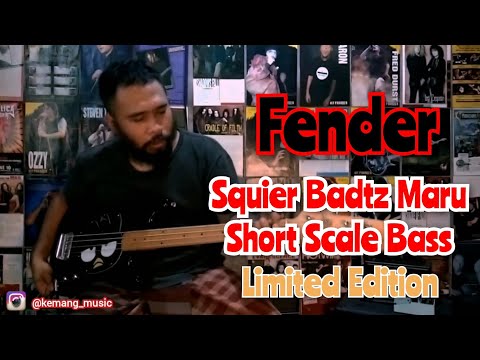 Squier Badtz-Maru Bronco Bass 2006 - 2009 - Black image 3