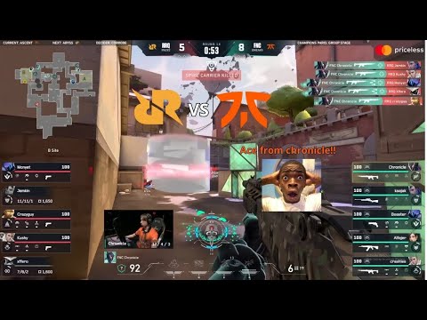 RRQ VS Fnatic || Highlight - Valorant Champions Tour 2025 