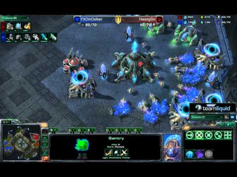 Game 1 - FXOmOoNan vs HwangSin - TeamSpeak TL SC2 Open #16 Semi Final A