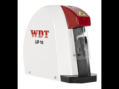 Video Masina pneumatica pentru sertizare papuci electrici 