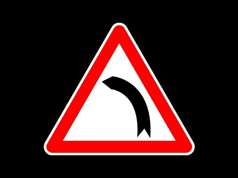 Kthese ne te majte ( sinjal rreziku )