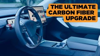20 CARBON FIBER Upgrades for the Tesla Model Y #tesla #2023
