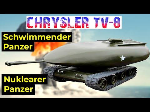 The Only Tank With Atomic Energy In The World Chrysler TV-8-America