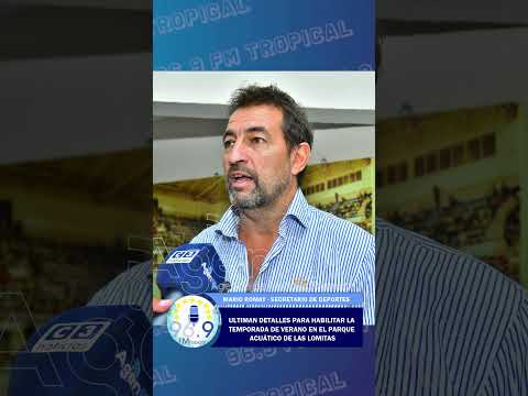 #RadioTropical 96.9 - El Parque Acuático de Las Lomitas iniciará sus actividades en enero
