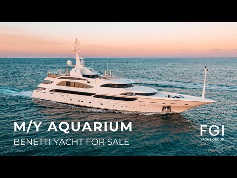 Magnificent Benetti for Sale - AQUARIUM Yacht | 203' Benetti 2010