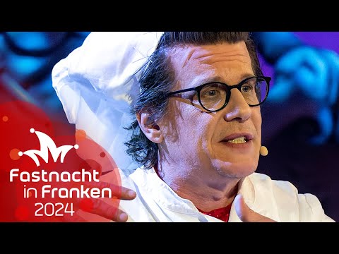 Matthias Walz als Koch | Fastnacht in Franken 2024 | BR Kabarett & Comedy