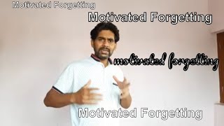 Motivated Forgetting: Memory &Forgetting (Lecture series 6)