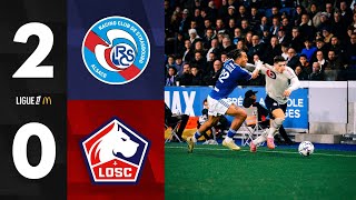 Highlights Lille Vs Strasbourg (2-0) League 1 25/26, Calvin Verdonk Dapat Kartu Merah saat Baru Main
