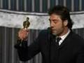 Javier Bardem Winning Best Supporting Actor 80th Oscars 2008