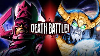 Galactus VS Unicron (Marvel Comics VS Transformers) | DEATH BATTLE!